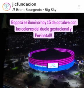 Bogotá se iluminó hoy 15 de Octubre
